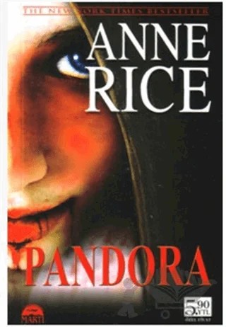 Pandora – Anne Rice – Martı Yayınları kitap kapağı