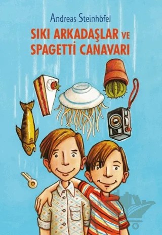 Sıkı Arkadaşlar ve Spagetti Canavarı – Andreas Steinhöfel – Tudem Yayınları kitap kapağı