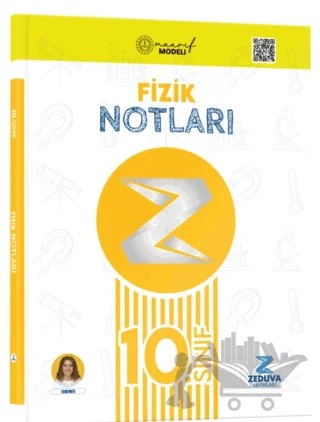 Fizikfinito 10. Sınıf Maarif Modeli Fizik Notları – Didar Baskın – Zeduva Yayınları kitap kapağı