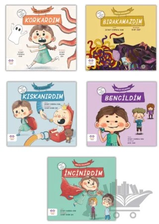 Ben De Küçükken 5 Kitap Set - Çocuklar İçin Psikoloji Serisi – Zeynep Eyüpoğlu – Cezve Çocuk kitap kapağı