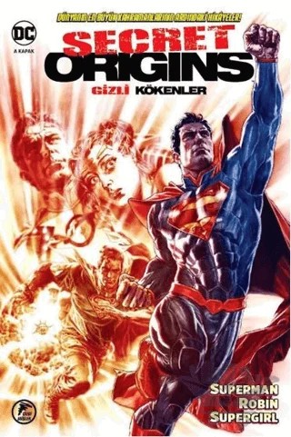 Gizli Kökenler: Superman - Robin - Supergirl – Kolektif – Çizgi Düşler Yayınevi kitap kapağı
