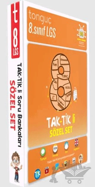 8. Sınıf Taktikli Sözel Set – Kolektif – Tonguç Akademi kitap kapağı