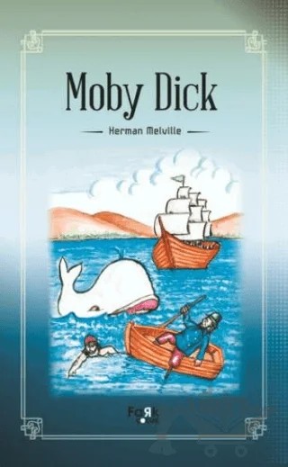 Moby Dick – Herman Melvılle – Fark Yayınları kitap kapağı
