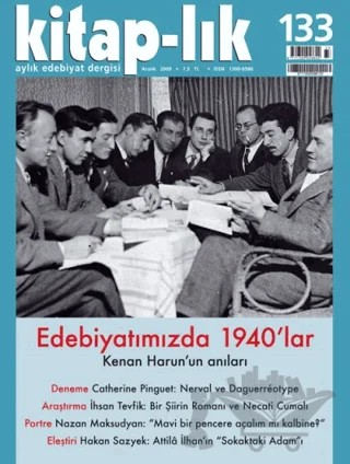 Kitap-lık Sayı: 133 Aylık Edebiyat Dergisi – Yapı Kredi Yayınları kitap kapağı
