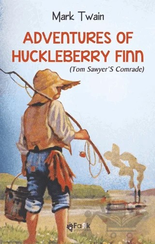 Adventures Of Huckleberry Finn(Tom Sawyer’S Comrade) – Mark Twaın – Fark Yayınları kitap kapağı