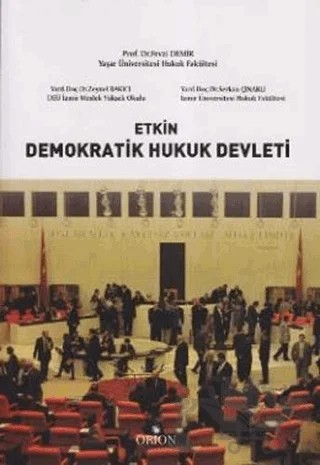 Etkin Demokratik Hukuk Devleti – Fevzi Demir – Orion Kitabevi kitap kapağı