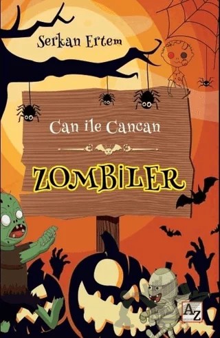 Zombiler - Can ile Cancan – Serkan Ertem – Az Kitap kitap kapağı