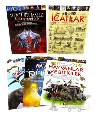 İlk Kütüphanem Seti - 5 Kitap – Kolektif – Çocuk Gezegeni kitap kapağı