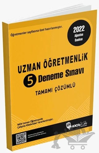 2022 MEB Uzman Öğretmenlik 5 Deneme Çözümlü – Kolektif – Hoca Kafası Yayınları kitap kapağı