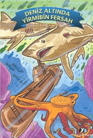 Deniz Altında Yirmibin Fersah – Jules Verne – Yuva Yayınları kitap kapağı