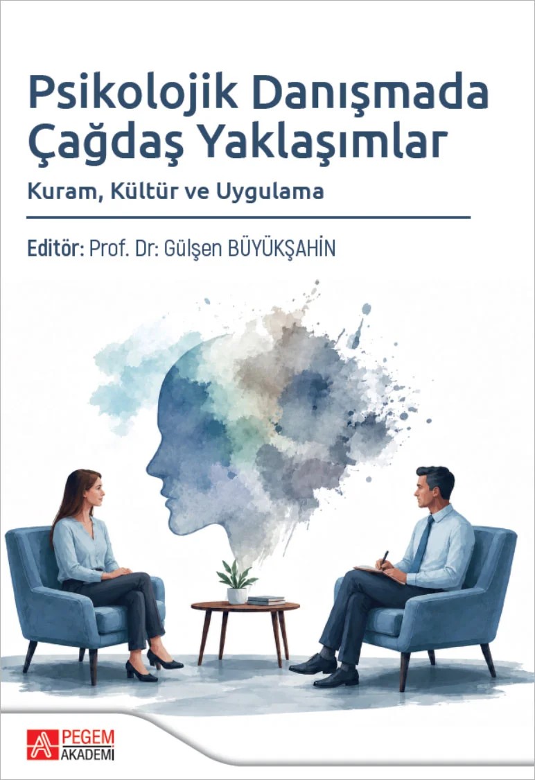 Psikolojik Danışmada Çağdaş Yaklaşımlar Kuram, Kültür ve Uygulama – Pegem Akademi Yayıncılık kitap kapağı