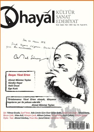 Hayal Kültür Sanat Edebiyat Dergisi Sayı: 84 – Hayal Yayınları kitap kapağı
