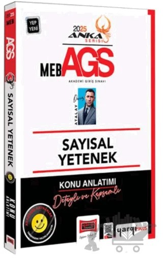 2025 MEB-AGS Anka Serisi Sayısal Yetenek Konu Anlatımı – Deniz Atalay – Yargı Yayınevi kitap kapağı