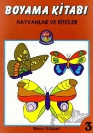 Boyama Kitabı Hayvanlar ve Bitkiler – Derleme – Remzi Kitabevi kitap kapağı
