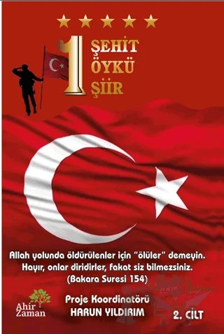 1 Şehit 1 Öykü 1 Şiir – Kolektif – Ahir Zaman kitap kapağı