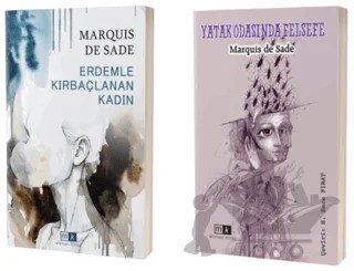 Marquis De Sade Seti ( 2 Kitap Takım) – Marquis de Sade – Mirhan Kitap kitap kapağı