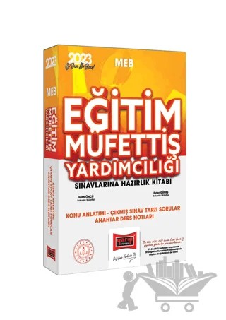 Yargı Yayınları 2023 MEB Eğitim Müfettiş Yardımcılığı Sınavlarına Hazırlık Kitabı (Konu Anlatımı-Çıkmış Sınav Tarzı Sorular-Anahtar Ders Notları) – Kolektif – Yargı Yayınevi kitap kapağı