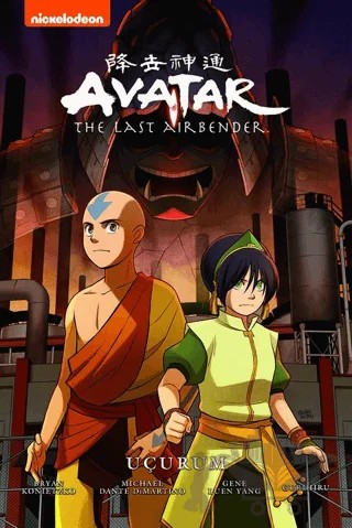 Avatar - The Last Airbender: Uçurum – Gene Yuen Lang – Gerekli Şeyler Yayıncılık kitap kapağı