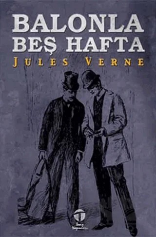 Balonla Beş Hafta – Jules Verne – Tema Yayınları kitap kapağı