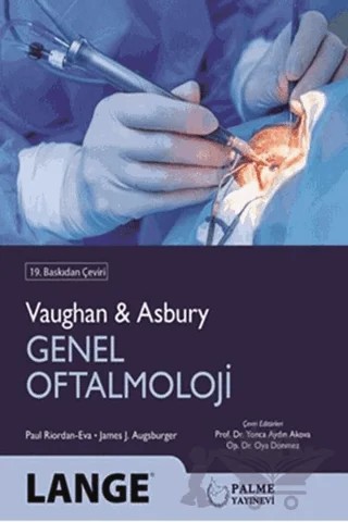 Genel Oftalmoloji – James J. Augsburger, Paul Riordan-Eva – Palme Yayıncılık kitap kapağı