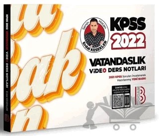 KPSS Vatandaşlık Video Ders Notları – Erdal Kesekler – Benim Hocam Yayınları kitap kapağı