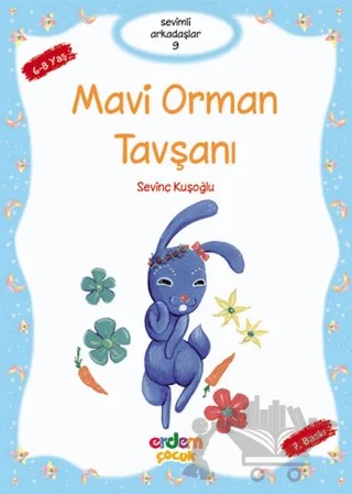 Mavi Orman Tavşanı – ismail kocamaz – Erdem Çocuk kitap kapağı