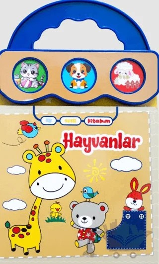 İlk Sesli Kitabım - Hayvanlar – Kolektif – Net Çocuk Yayınları kitap kapağı