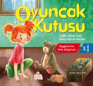 Misafir Oyuncak Kutusu - Duygularımı Fark Ediyorum 4 – Tuğba Akbey İnan, Rabia Gülcan Kardaş – Nesil Çocuk Yayınları kitap kapağı