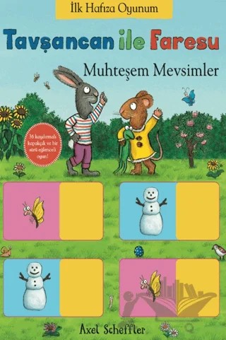 Tavşancan ile Faresu - Muhteşem Mevsimler – Axel Scheffler – Hep Kitap kitap kapağı