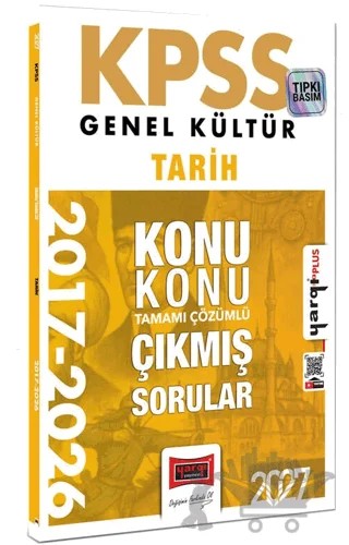 2027 KPSS Genel Kültür Tarih Konu Konu Tamamı Çözümlü 10 Yıl Çıkmış Sorular – Kolektif – Yargı Yayınevi kitap kapağı