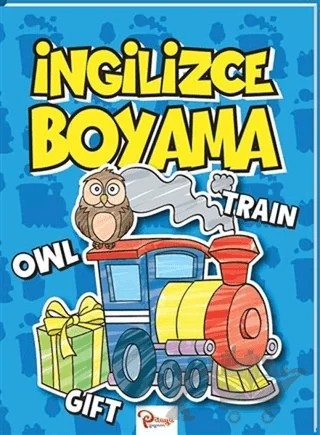 İngilizce Boyama – Kolektif – Pitaya Yayınevi kitap kapağı