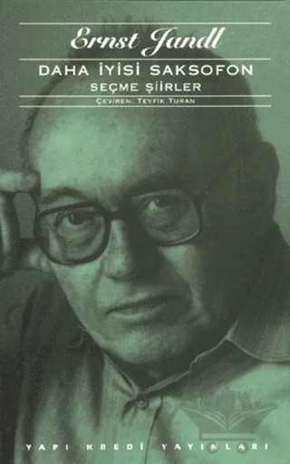 Daha İyisi Saksafon Seçme Şiirler – Ernst Jandl – Yapı Kredi Yayınları kitap kapağı