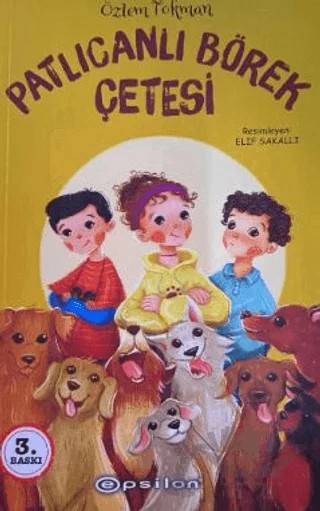 Patlıcanlı Börek Çetesi – Özlem Tokman – Epsilon Yayınevi kitap kapağı