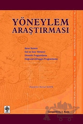 Yöneylem Araştırması – Kemal Sezen – Ekin Basım Yayın kitap kapağı
