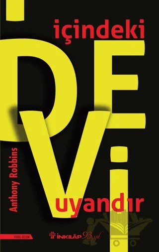 İçindeki Devi Uyandır – Anthony Robbins – İnkılap Kitabevi kitap kapağı