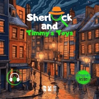 Sherlock and Timmy's Toys – Ece İrem Gündoğan – TGR Yayıncılık kitap kapağı