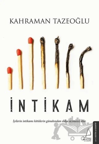 İntikam – Kahraman Tazeoğlu – Destek Yayınları kitap kapağı