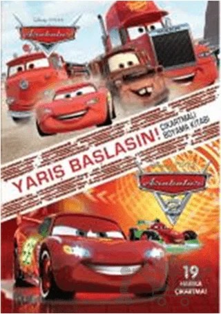 Disney Arabalar Yarış Başlasın Çıkartmalı Boyama Kitabı – Kolektif – Doğan Egmont Yayıncılık kitap kapağı