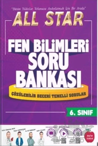6. Sınıf Fen Bilimleri All Star Soru Bankası – Kolektif – Newton Yayınları kitap kapağı