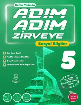 5. Sınıf Adım Adım Sosyal Bilgiler Soru Bankası – Kolektif – Newton Yayınları kitap kapağı