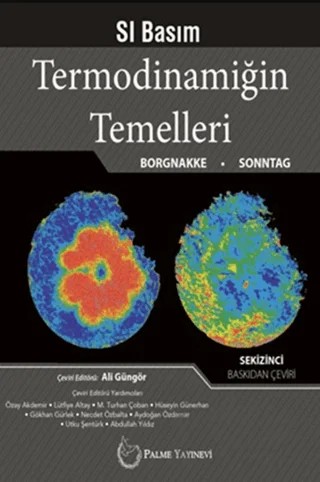 Termodinamiğin Temelleri – Claus Borgnakke, Richard E. Sonntag – Palme Yayıncılık kitap kapağı