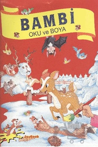 Bambi - Oku ve Boya – Kolektif – Parıltı Yayınları kitap kapağı