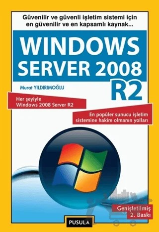 Windows Server 2008 R2 – Murat Yıldırımoğlu – Pusula Yayıncılık kitap kapağı