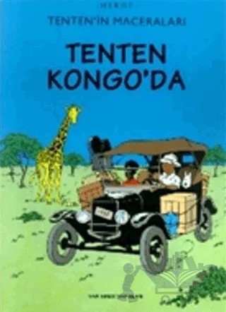 Tenten Kongo’da Tenten’in Maceraları 2 – Herge – Yapı Kredi Yayınları kitap kapağı