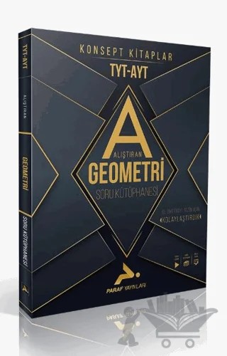 Paraf Yayınları Konsept Kitaplar TYT - AYT Alıştıran Geometri Soru Kütüphanesi – Kolektif – Paraf Yayınları kitap kapağı