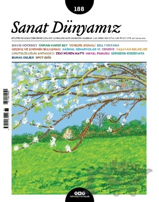 Sanat Dünyamız Sayı: 188 / Mayıs - Haziran 2022 – Yapı Kredi Yayınları kitap kapağı