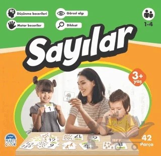 Sayılar - Eğitici Yapboz – Kolektif – Martı Çocuk Yayınları kitap kapağı