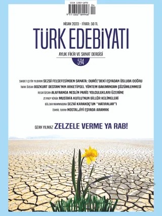 Türk Edebiyatı Aylık Fikir ve Sanat Dergisi Sayı: 594 Nisan 2023 – Türk Edebiyatı Dergisi kitap kapağı