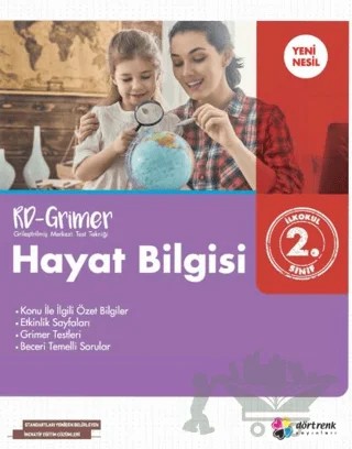 2. Sınıf Hayat Bilgisi RD - Grimer – Kollektif – Dört Renk Yayınları kitap kapağı