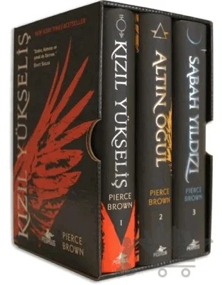 Kızıl İsyan Serisi Özel Kutulu Set (3 Cilt Takım) – Pierce Brown – Pegasus Yayınları kitap kapağı